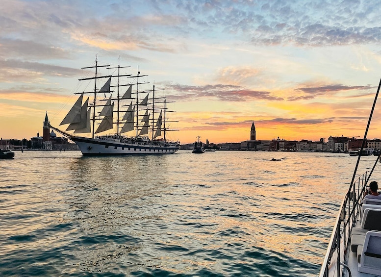 Picture 4 for Activity Venice: Catamaran Sunset Jazz Cruise with Aperitivo