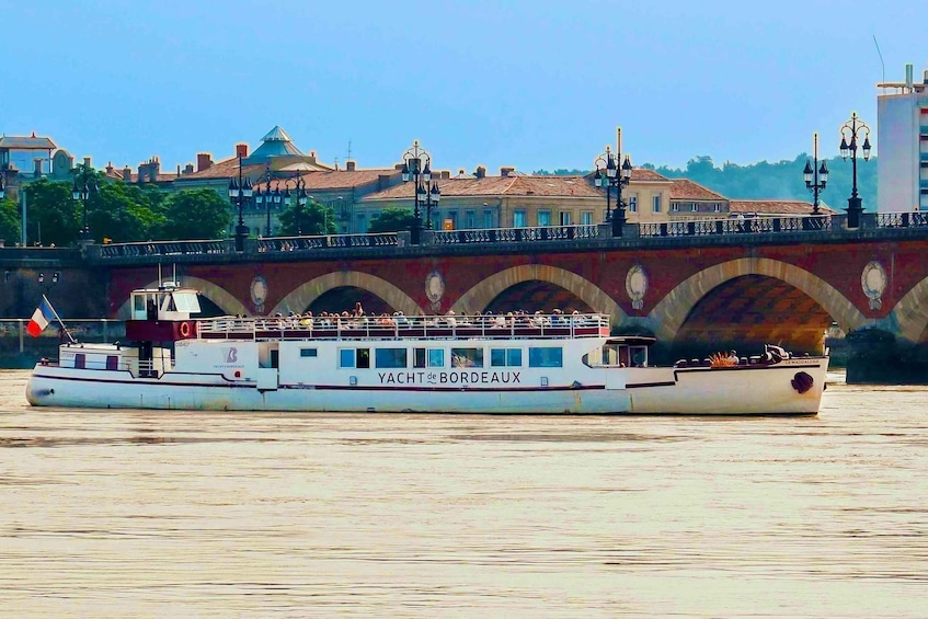Picture 1 for Activity Bordeaux: River Garonne Cruise with Glass of Wine and Canelé
