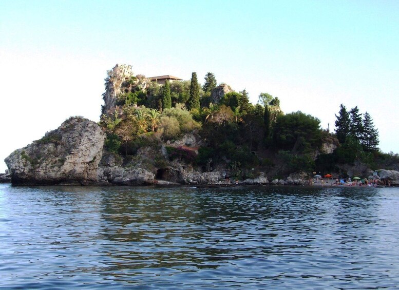 Picture 1 for Activity Taormina: Boat Tour to Taormina & Giardini Naxos with Drink