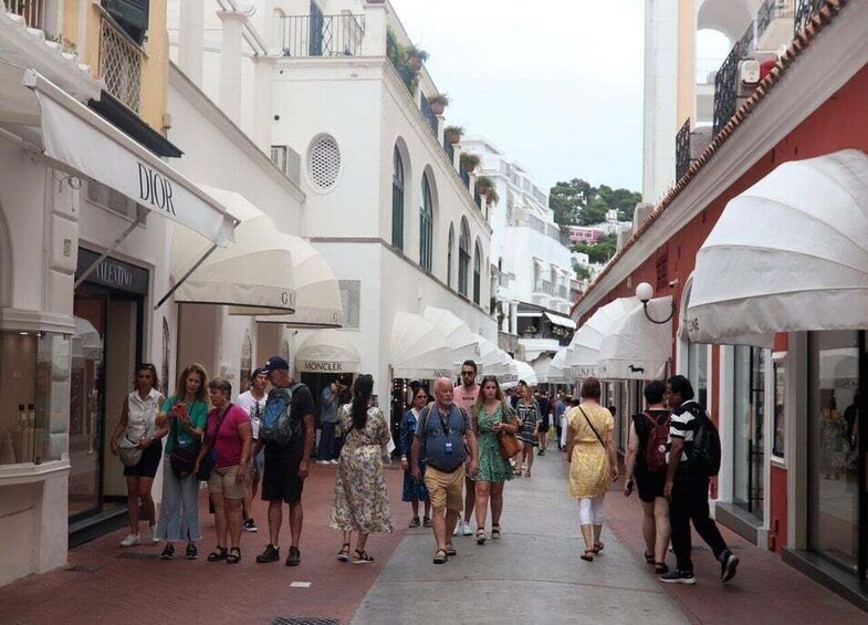 Picture 7 for Activity From Capri: Blue Grotto, Capri and Anacapri Guided Tour