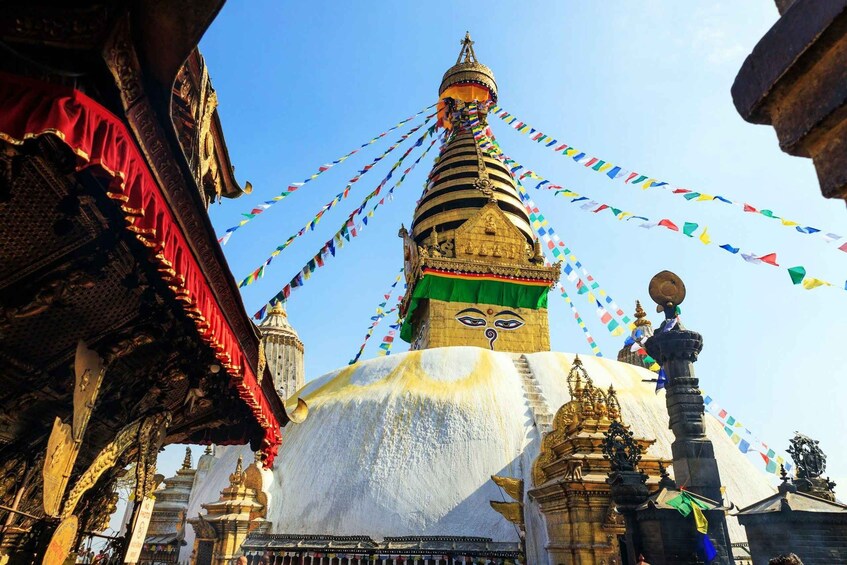 Picture 2 for Activity Kathmandu: Chandragiri Cable Car and Monkey Temple Tour
