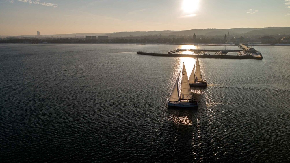 Picture 1 for Activity Sopot: Sunset Yacht Cruise with Prosecco