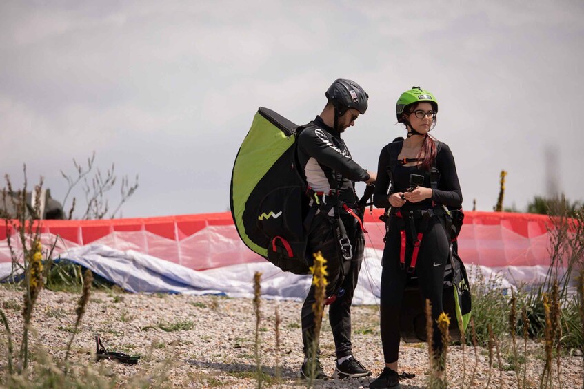 Picture 8 for Activity Becici Beach: Tandem Paragliding Flight in Budva Riviera