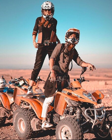Picture 63 for Activity Marrakech: Agafay Desert Tour with Quad, Camel Ride & Dinner