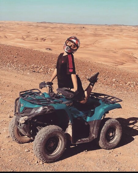 Picture 65 for Activity Marrakech: Agafay Desert Tour with Quad, Camel Ride & Dinner