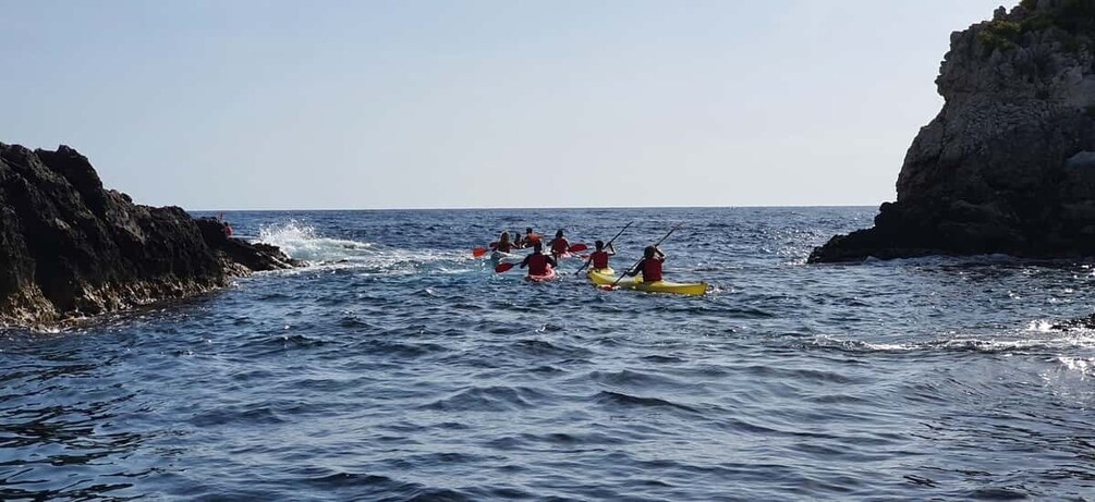 Picture 5 for Activity Taormina: Kayak Coastal Tour to Isola Bella and Blue Grotto