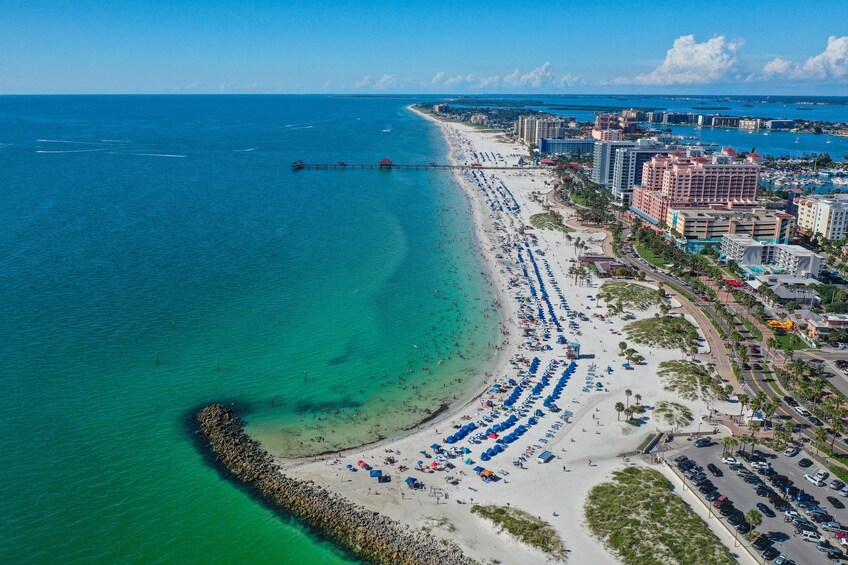Day Trip to Clearwater Beach with Sea Screamer Ride & Lunch
