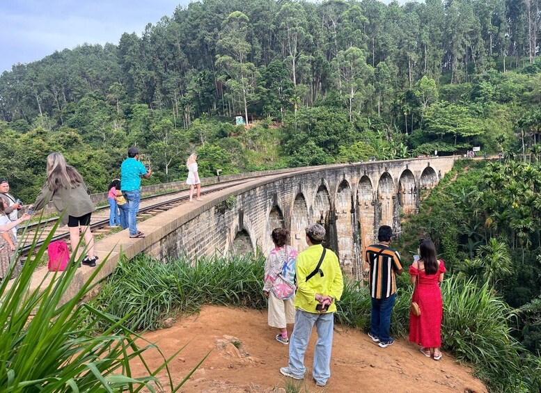 From kandy Train, and Pool Club Day Tour with Pickup