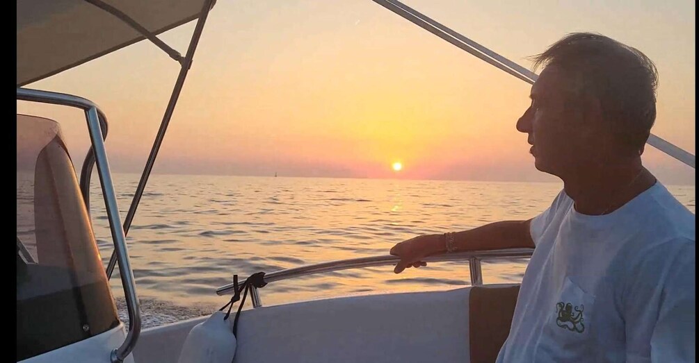 Picture 8 for Activity Pompeii: Private Sunset Cuise with Prosecco and Limoncello