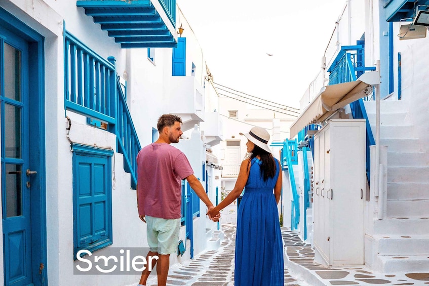 Mykonos: Private Photoshoot at Alefkandra