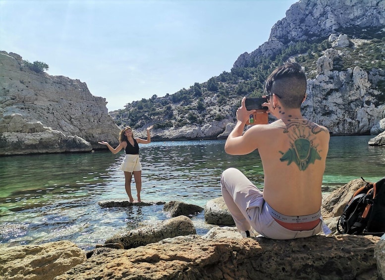 Picture 28 for Activity Marseille: Calanques National Park Guided Hike with Picnic