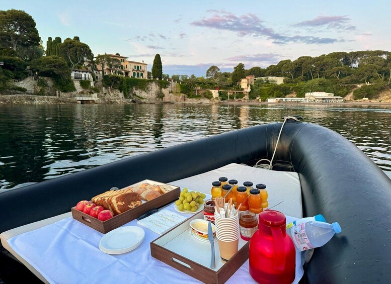 Picture 8 for Activity Nice: Saint Jean Cap Ferrat Sunrise Boat Trip with Breakfast