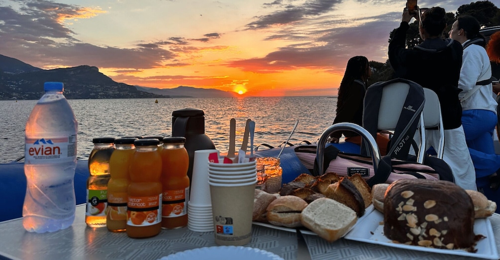 Picture 3 for Activity Nice: Saint Jean Cap Ferrat Sunrise Boat Trip with Breakfast