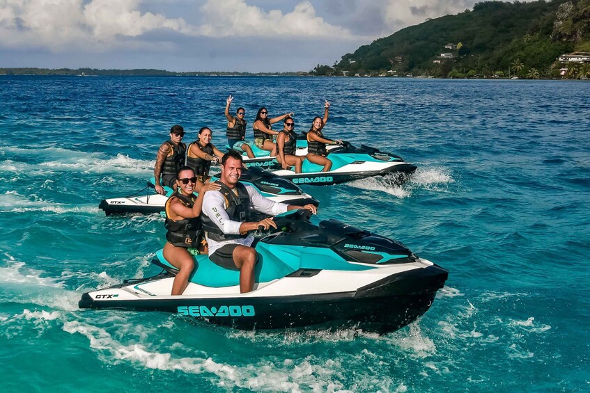 Picture 6 for Activity Bora Bora: Combo ATV & Jet Ski Day Trip with Polynesian BBQ