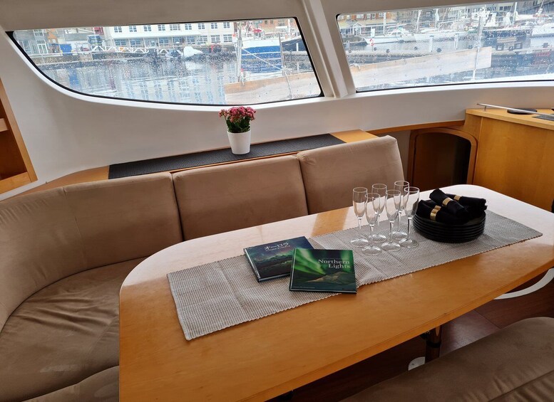 Picture 5 for Activity Tromso: Sightseeing Cruise by Catamaran with Snacks & Drinks