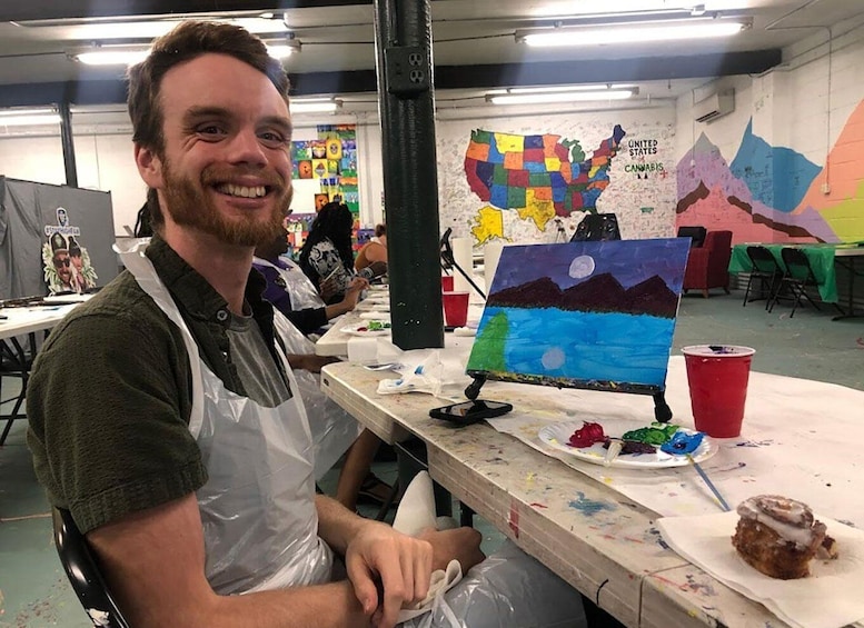 Picture 1 for Activity Denver: Puff Pass and Painting Class