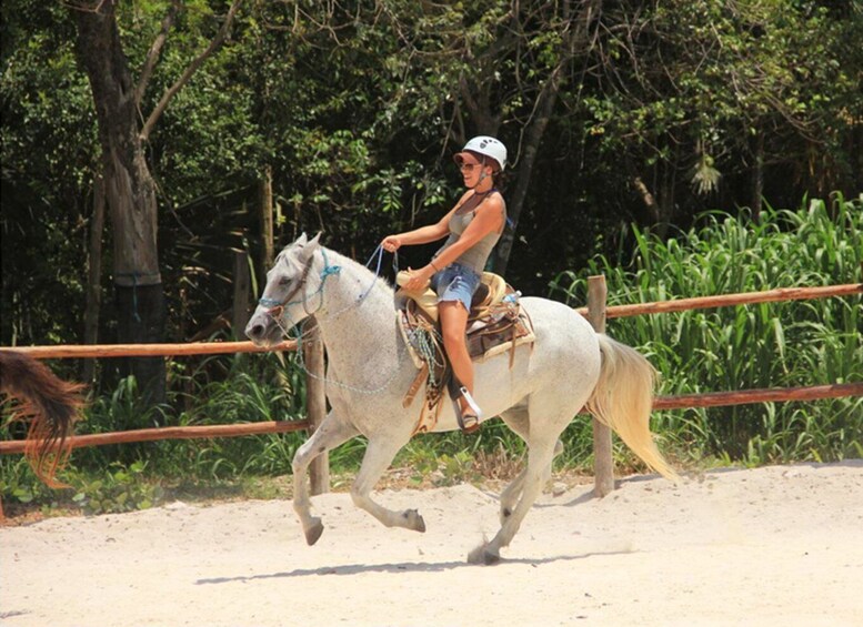 Picture 1 for Activity Tulum: Horseback Riding in the Jungle w/ Transfers and Lunch