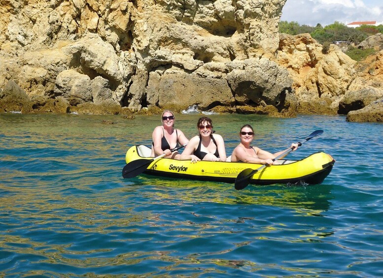 Picture 6 for Activity Quarteira: Benagil Cave Boat Trip with Beach BBQ and Kayak