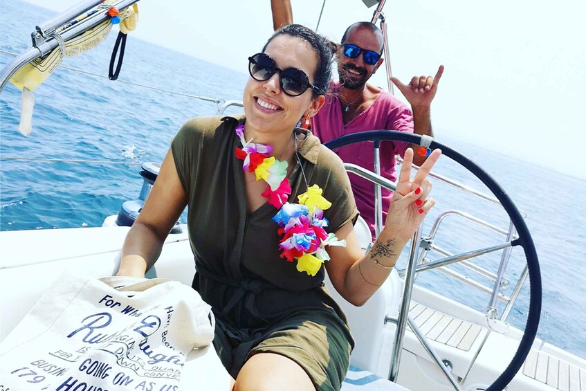 Picture 10 for Activity Catania: Coastline Sailing Trip with Aperitif and Prosecco