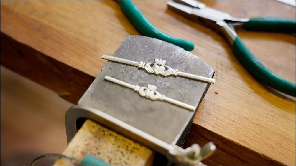 Picture 8 for Activity Dublin: Forge Your Own Silver Claddagh Ring Workshop