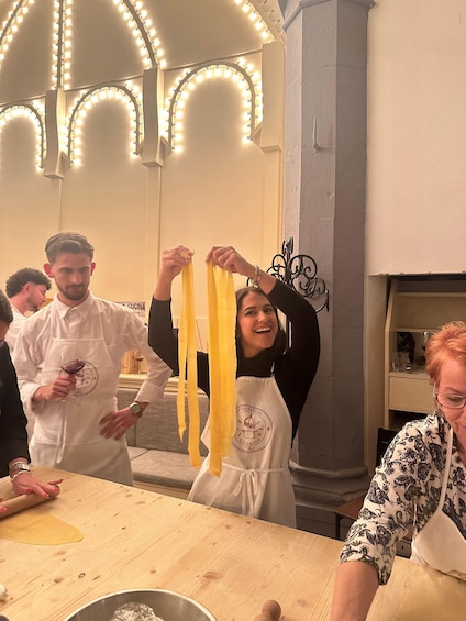 Picture 10 for Activity Florence: Pasta Cooking Class with Unlimited Wine