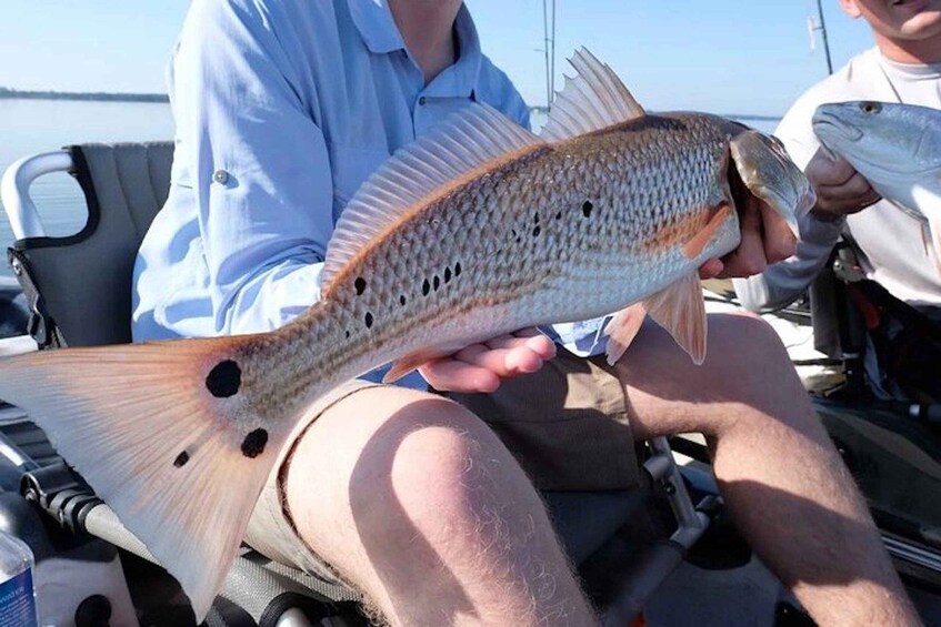 Picture 2 for Activity New Orleans: Kayak Fishing Charter in Bayou Bienvenue