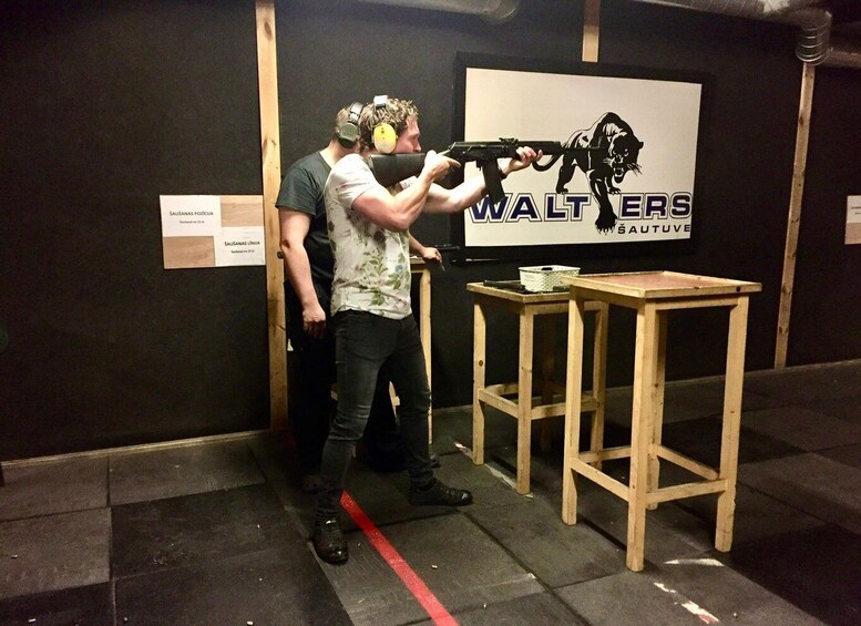 Picture 15 for Activity Shoot with real weapons in shooting range in Riga, Latvia