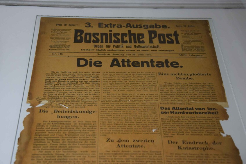 Picture 4 for Activity Sarajevo: Franz Ferdinand Assassination & the Start of WWI