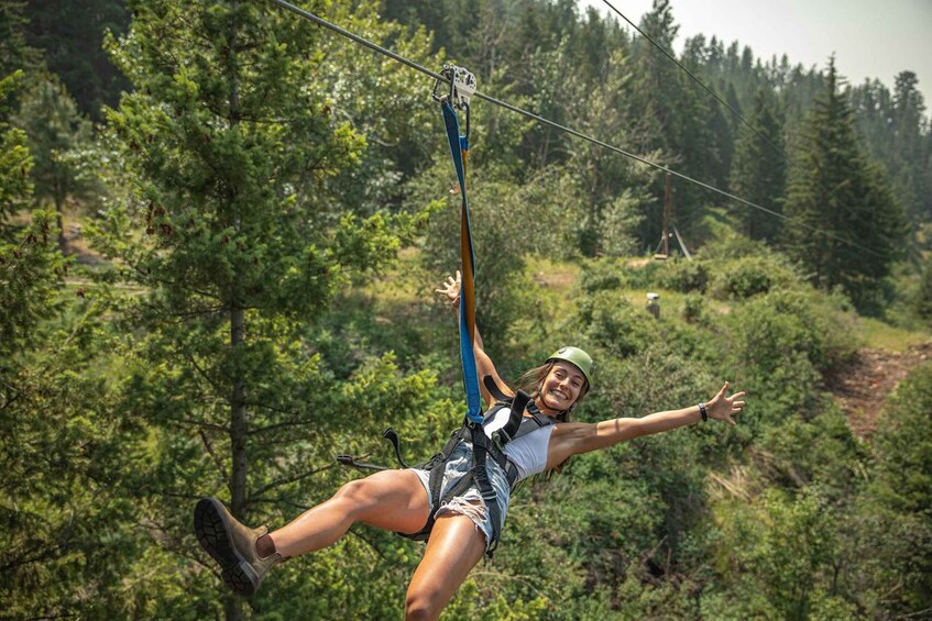 Picture 6 for Activity Kelowna: Zipline & Wine Tour