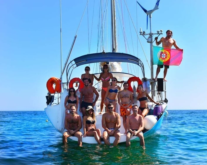 Picture 6 for Activity Albufeira: Sailing Boat Cruise BBQ & Open Bar on the Beach