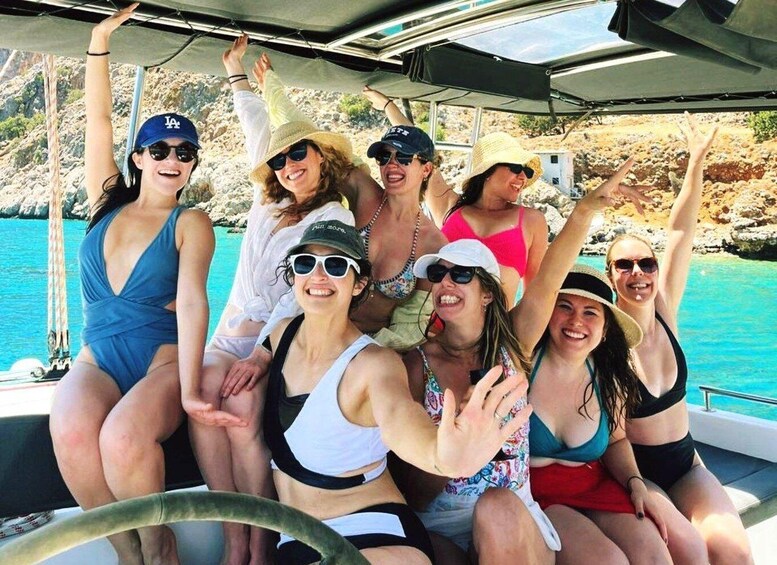 Picture 7 for Activity Rethymno: Private Catamaran Cruise with Lunch and Drinks