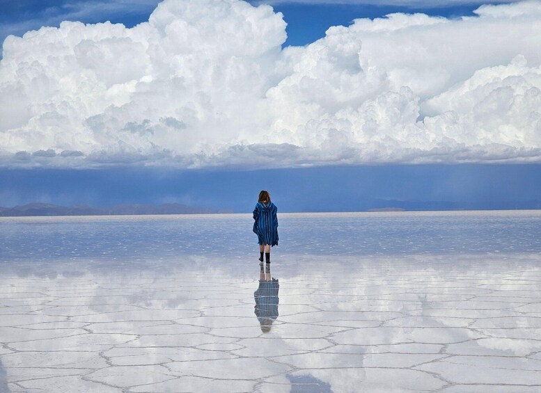 Picture 2 for Activity Uyuni: Guided Bicycle Tour of Uyuni Salt Flat with Lunch