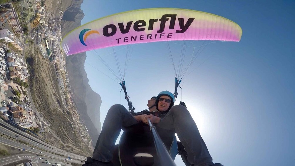 Picture 10 for Activity Tenerife: Acrobatic Paragliding Tandem Flight