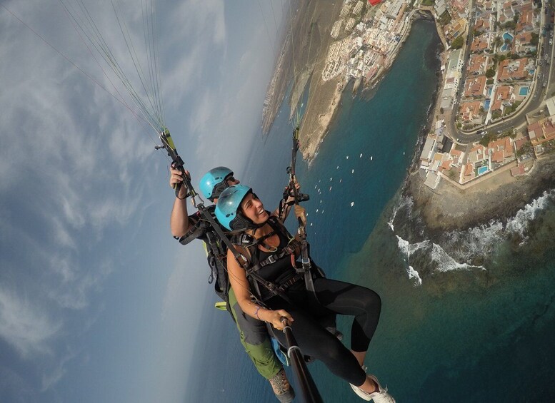 Picture 17 for Activity Tenerife: Acrobatic Paragliding Tandem Flight