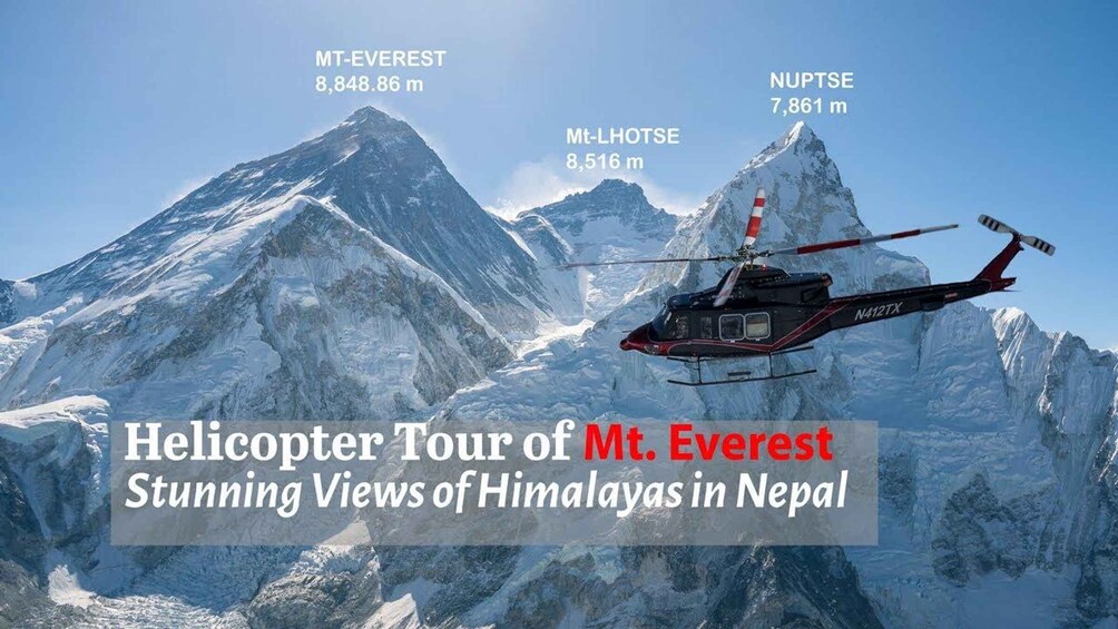 Picture 3 for Activity Everest Helicopter Tour landing in Kalapathar