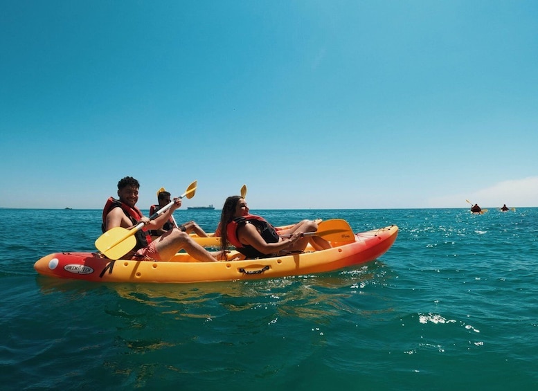 Picture 8 for Activity Arrábida: Kayak Snorkeling & Beach Lounge/Pick-Up Available