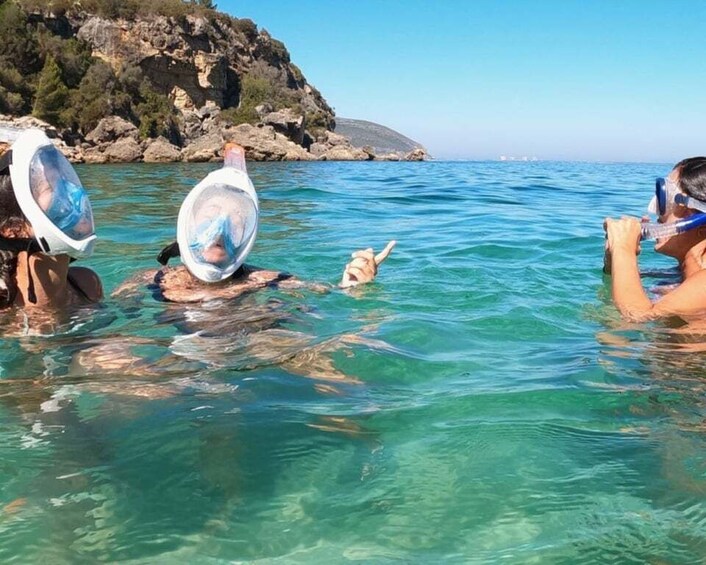 Picture 1 for Activity Arrábida: Kayak Snorkeling & Beach Lounge/Pick-Up Available