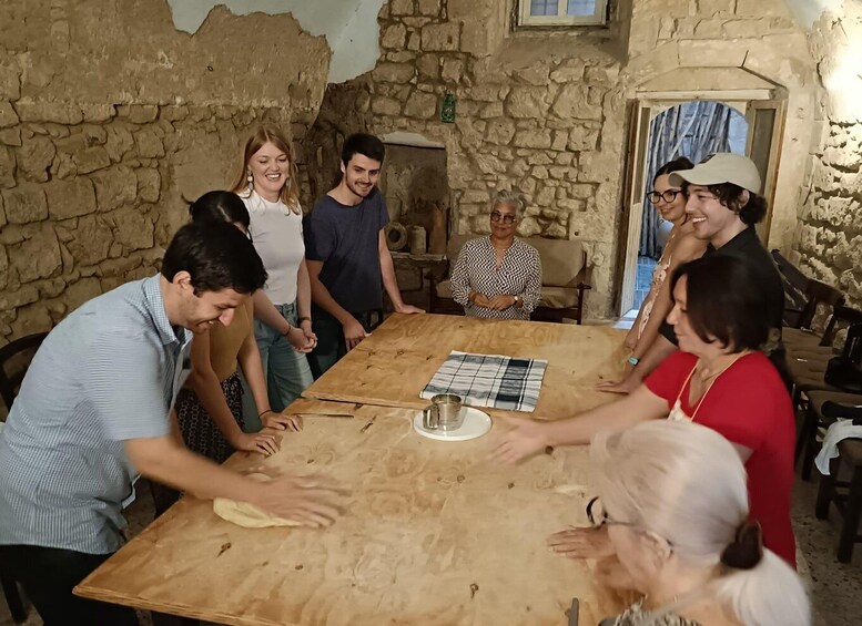 Picture 3 for Activity Lecce: Pasta Making Class in 1400s-Era Courtyard with Wine
