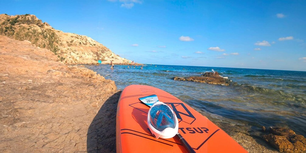Picture 2 for Activity Alicante: Snorkel cove on E-Bike tour and paddel surf