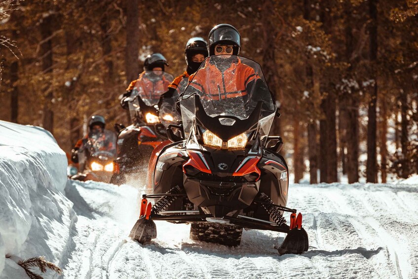 Picture 1 for Activity Ylläs: Snowmobiling ABC