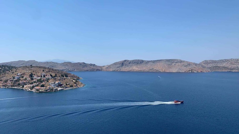 Picture 3 for Activity Kiotari, Lardos, Pefkos, & Lindos: Speedboat to Symi Island