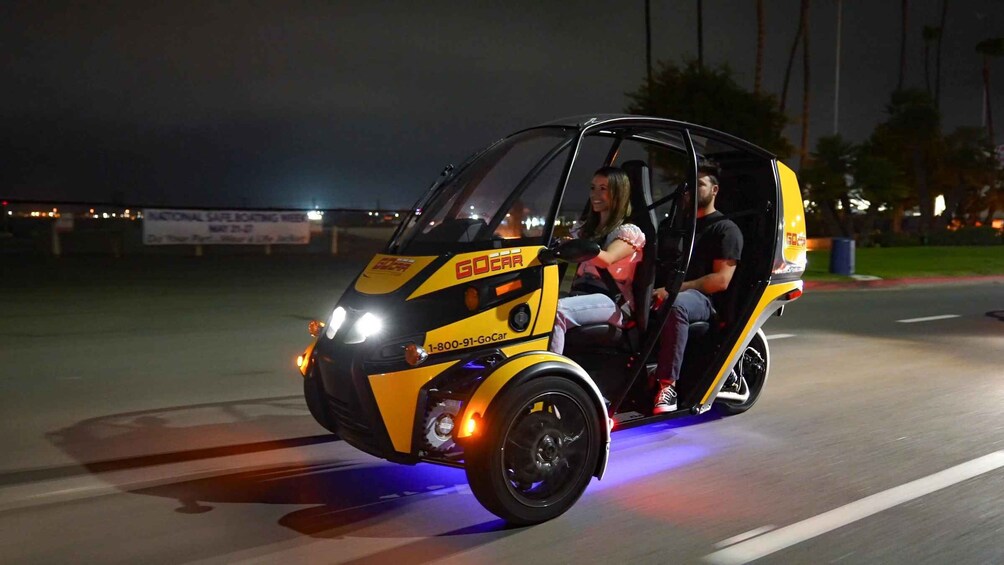 Picture 3 for Activity San Diego: Coronado Island Electric GoCar Night Tour