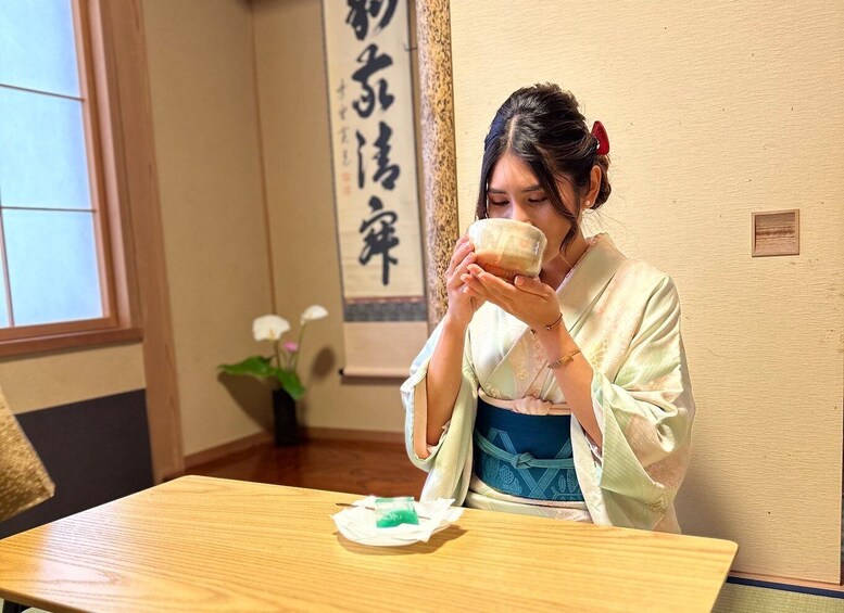 Picture 4 for Activity Tokyo:Genuine Tea Ceremony, Kimono Dressing, and Photography