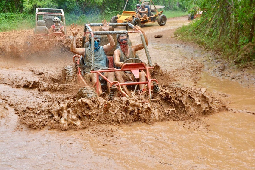 Picture 2 for Activity Punta Cana: Extreme Buggy Tour with River Cave & Macao Beach