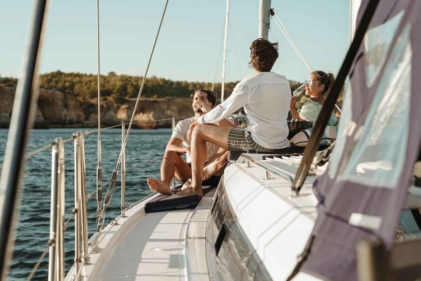 Picture 8 for Activity Portimao: Luxury Sail-Yacht Cruise with Sunset Option