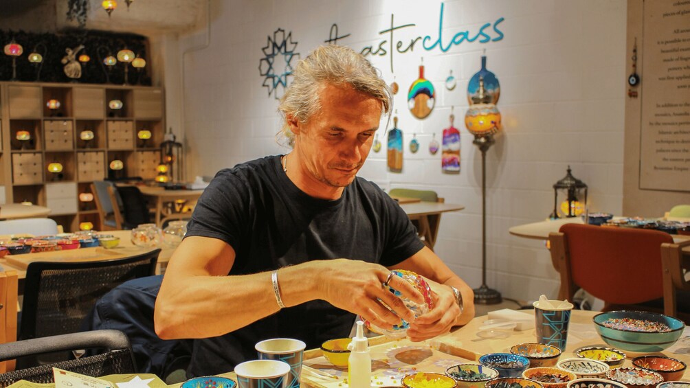 Picture 3 for Activity Brisbane: Mosaic Art Classes - Turkish Lamp Workshop