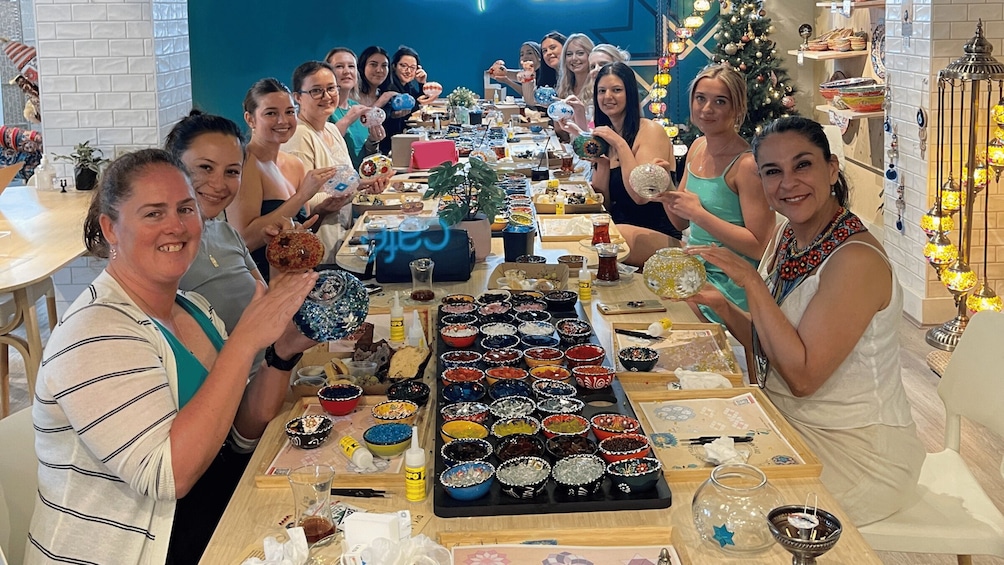 Picture 4 for Activity Brisbane: Mosaic Art Classes - Turkish Lamp Workshop
