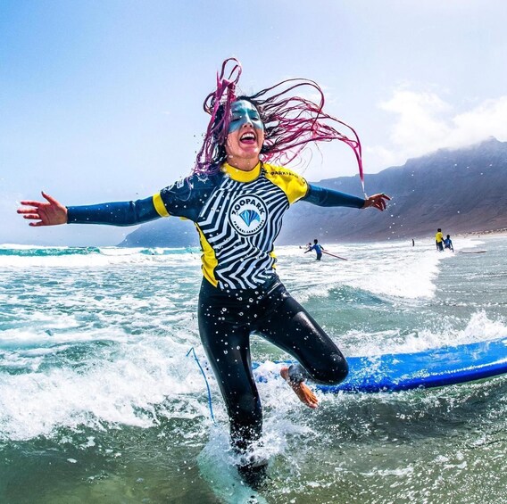 Picture 7 for Activity Lanzarote: 2 or 4 Hour Surf Lessons in Famara