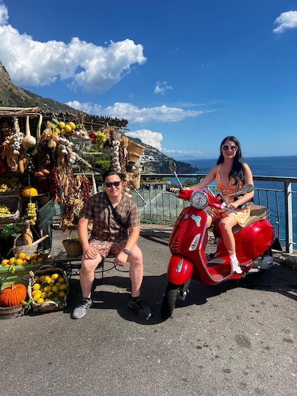 Private Amalfi Coast Vespa Tour with Audio-guide and Driver