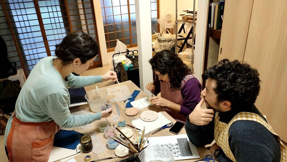 Picture 1 for Activity Osaka: Private Ceramic Painting Workshop